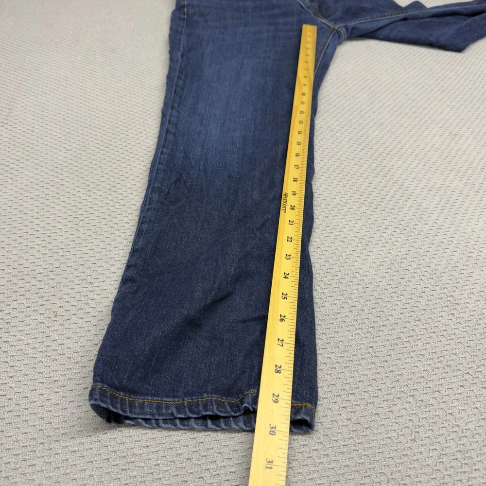 Levis 541 Jeans Mens 34x32 Blue Medium Wash Denim Athletic Taper Faded Casual